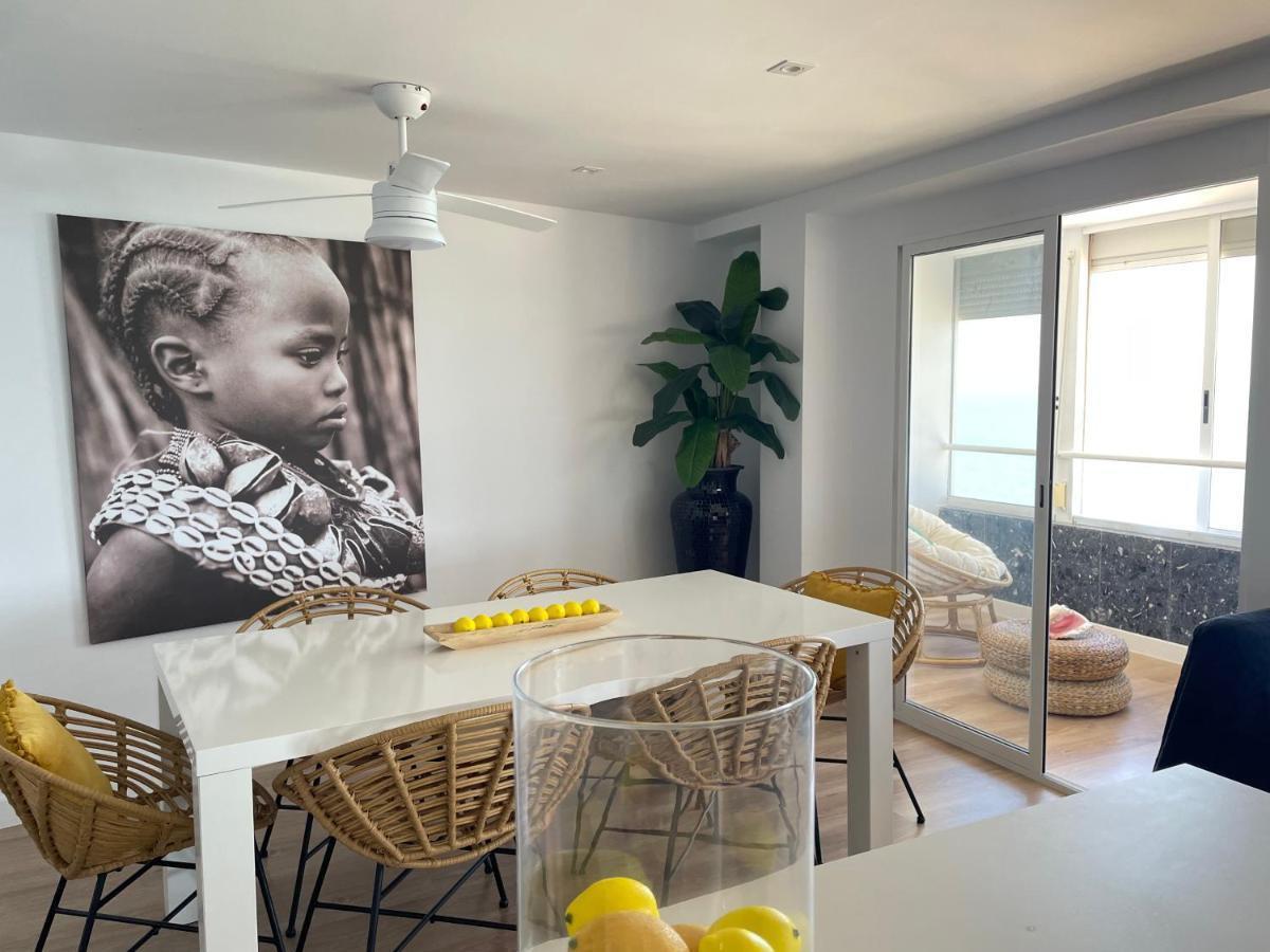 Appartamento Atico Duplex Playa De Gandia A 1Ra Linea De Playa Esterno foto